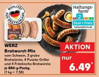 Kaufland WERZ Bratwurst-Mix Angebot