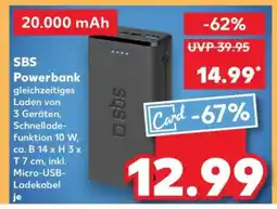 Kaufland SBS Powerbank Angebot