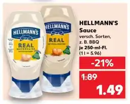 Kaufland HELLMANN'S Sauce Angebot