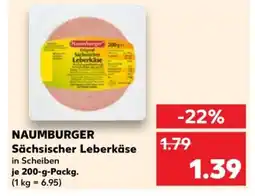 Kaufland NAUMBURGER Sächsischer Leberkäse Angebot