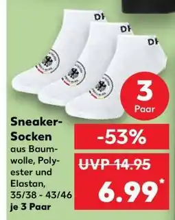 Kaufland Sneaker-Socken Angebot