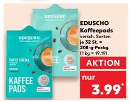 Kaufland EDUSCHO Kaffeepads Angebot