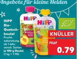 Kaufland HIPP Bio-Quetschbeutel Angebot