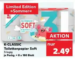 Kaufland K-CLASSIC Toilettenpapier Soft Angebot