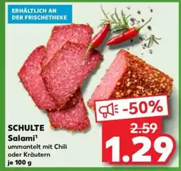 Kaufland SCHULTE Salami¹ Angebot