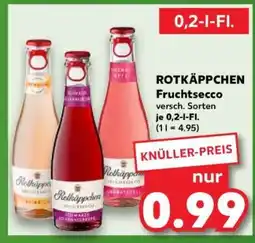 Kaufland ROTKÄPPCHEN Fruchtsecco° Angebot