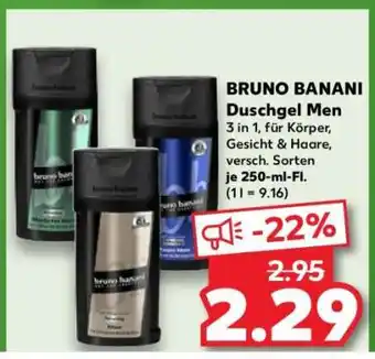 Kaufland BRUNO BANANI Duschgel Men Angebot