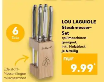 Kaufland LOU LAGUIOLE Steakmesser-Set Angebot
