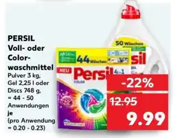 Kaufland PERSIL Voll- oder Colorwaschmittel Angebot