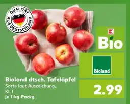 Kaufland Bioland dtsch. Tafeläpfel Angebot