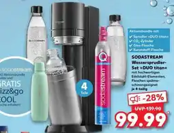Kaufland SODASTREAM Wassersprudler-Set DUO titan Angebot