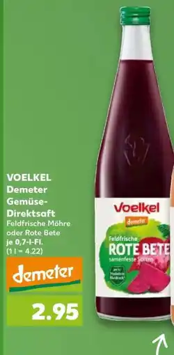 Kaufland VOELKEL Demeter Gemüse-Direktsaft Angebot
