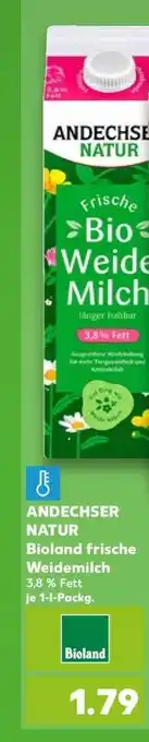 Kaufland Andechser Natur Angebot