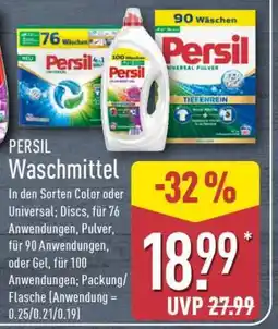 Aldi Nord PERSIL Waschmittel Angebot