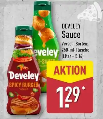Aldi Nord DEVELEY Sauce Angebot