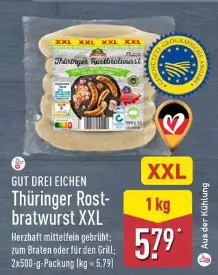 Aldi Nord Thüringer Rostbratwurst XXL Angebot