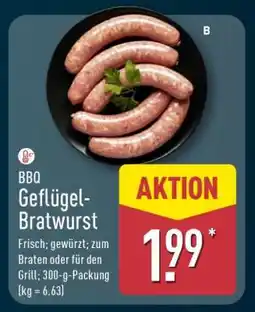 Aldi Nord BBQ Geflügel-Bratwurst Angebot