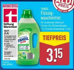 Aldi Nord TANDIL Flüssigwaschmittel Angebot