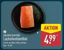 Aldi Nord GOLDEN SEAFOOD Lachsforellenfilet Angebot