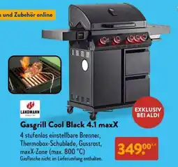 Aldi Süd Gasgrill Cool Black 4.1 maxX Angebot