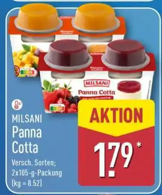 Aldi Nord MILSANI Panna Cotta Angebot