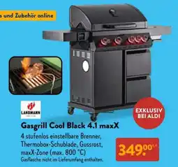 Aldi Nord Gasgrill Cool Black 4.1 maxX Angebot