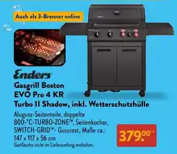 Aldi Nord Gasgrill Boston EVO Pro 4 KR Turbo II Shadow, inkl. Wetterschutzhülle Angebot
