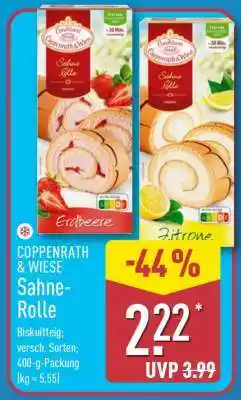 Aldi Nord COPPENRATH & WIESE Sahne-Rolle Angebot