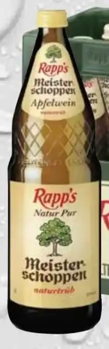 trinkgut Rapp's Kelterei Meisterschoppen Angebot