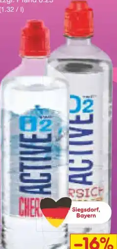 Netto Marken-Discount Adelholzener Active O2 Cherry Angebot