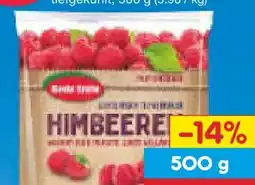Netto Marken-Discount Beste Ernte Erntefrisch Tiefgefroren Himbeeren Angebot