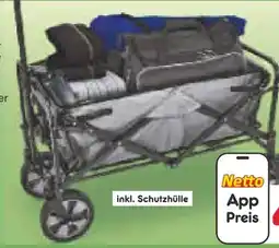 Netto Marken-Discount Living Garden Faltbarer Bollerwagen Angebot