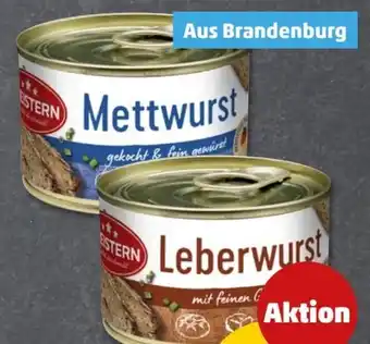 PENNY Dreistern Leberwurst Angebot