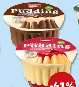 PENNY Müller Griess Pudding mit Kirsch Sosse Angebot