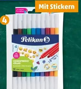 PENNY Pelikan Fasermaler Colorella Duo Angebot