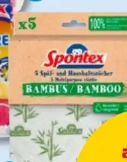 PENNY Spontex Bambus-Spültücher Angebot