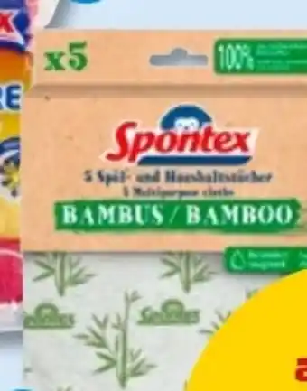 PENNY Spontex Bambus-Spültücher Angebot