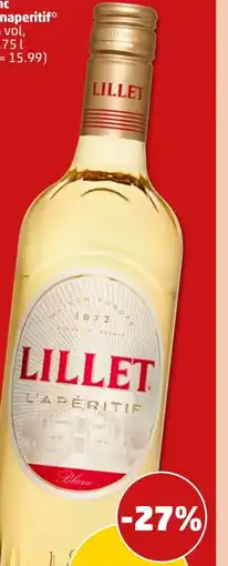 PENNY Lillet Apéritif Angebot
