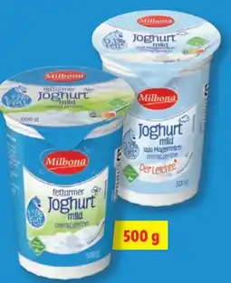 Lidl Milbona Fettarmer Joghurt mild Angebot