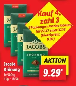 Lidl Jacobs Krönung Signature Angebot