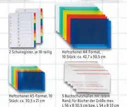 Lidl Crelando 5 Buchschutzhüllen Angebot