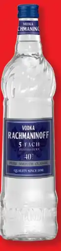 Lidl Rachmaninoff Vodka Angebot