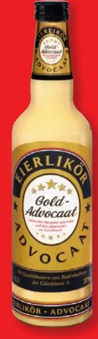 Lidl Gold Advocaat Eierlikor Angebot