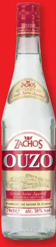 Lidl Zachos Ouzo Angebot