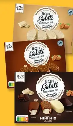 Lidl Bon Gelati Premium Stieleis Mini Mix Classic Angebot