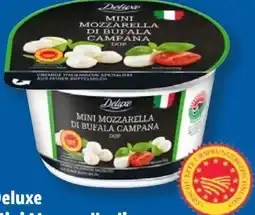 Lidl Deluxe Mini Mozzarella di Bufala Campana Angebot