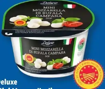 Lidl Deluxe Mini Mozzarella di Bufala Campana Angebot