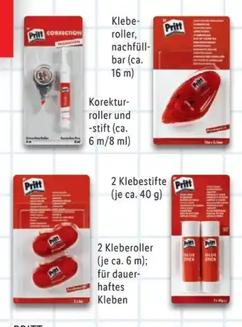 Lidl Pritt Klebesortiment Angebot