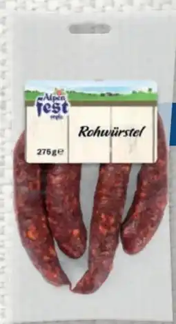 Lidl Alpenfest Rohwürstel Angebot
