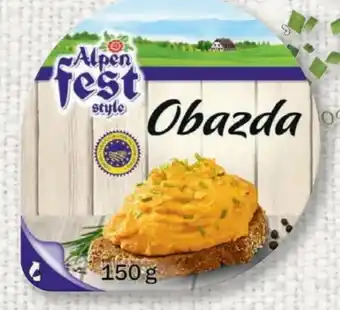 Lidl Alpenfest Obazda Angebot